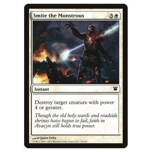Magic the Gathering - Innistrad - Smite the Monstrous - 33/264
