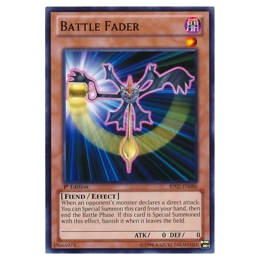 Yu-Gi-Oh! - Battle Pack 2 - War of the Giants - Battle Fader (Common) BP02-EN086