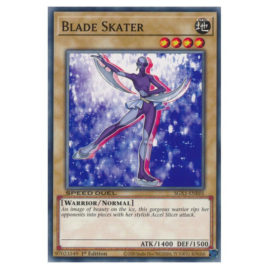 Yu-Gi-Oh! - Speed Duel GX - Duel Academy Box - Blade Skater (Common) SGX1-ENE01