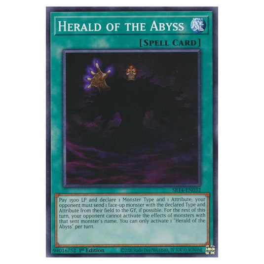 Yu-Gi-Oh! - Structure Deck - Fire Kings - Herald of the Abyss (Common) SR14-EN032