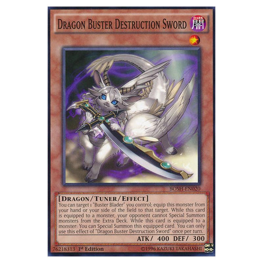 Yu-Gi-Oh! - Breakers of Shadow - Dragon Buster Destruction Sword (Common) BOSH-EN020