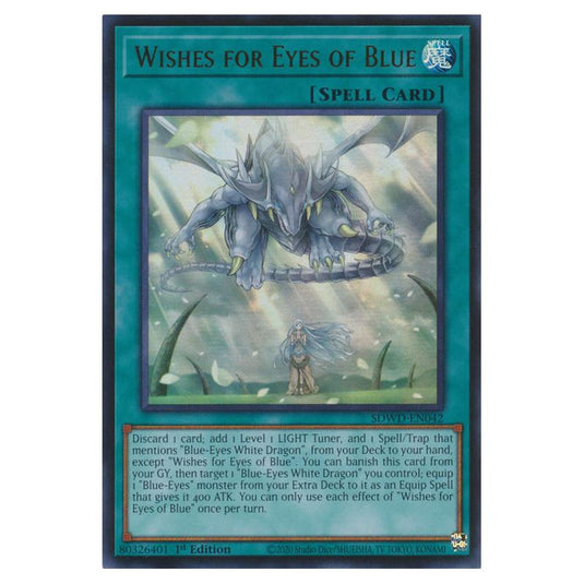 Yu-Gi-Oh! - Structure Deck - Blue-Eyes White Destiny - Wishes for Eyes of Blue (Ultra Rare) SDWD-EN042