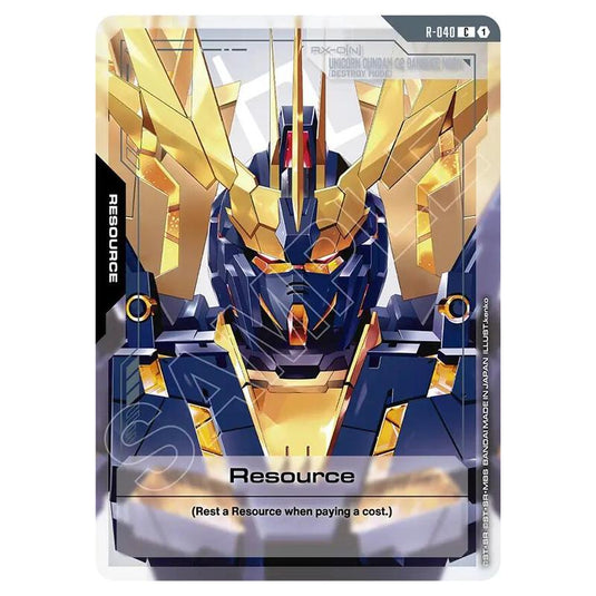 Gundam Card Game - GD-04: Phantom Aria - Resource (C) - R-040