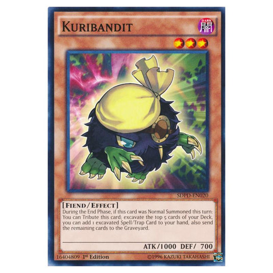 Yu-Gi-Oh! - Pendulum Domination Structure Deck - Kuribandit (Common) SDPD-EN020