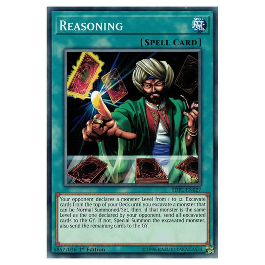 Yu-Gi-Oh! - Structure Deck - Powercode Link - Reasoning (Common) SDPL-EN027