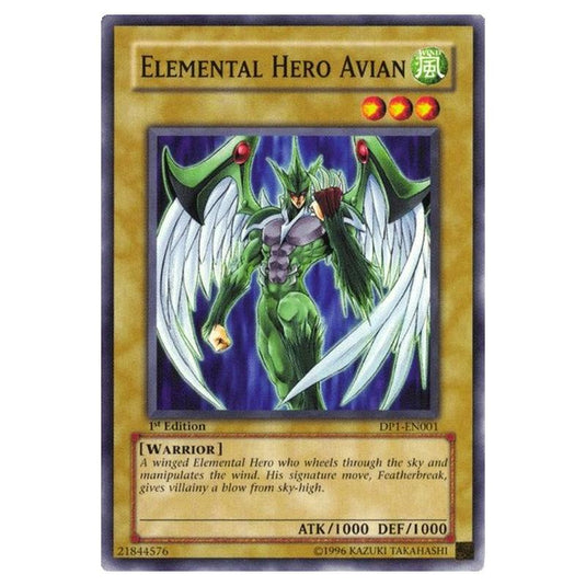 Yu-Gi-Oh! - Duelist Pack - Jaden Yuki - Elemental HERO Avian (Common) DP1-EN001