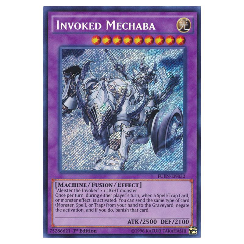 Yu-Gi-Oh! - Fusion Enforcers - Invoked Mechaba (Secret Rare) FUEN-EN03