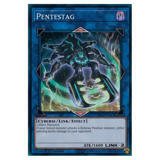 Yu-Gi-Oh! - Starter Deck - Codebreaker - Pentestag (Super Rare) YS18-EN042