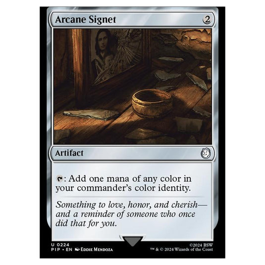 Magic The Gathering - Universes Beyond - Fallout - Arcane Signet - 0224