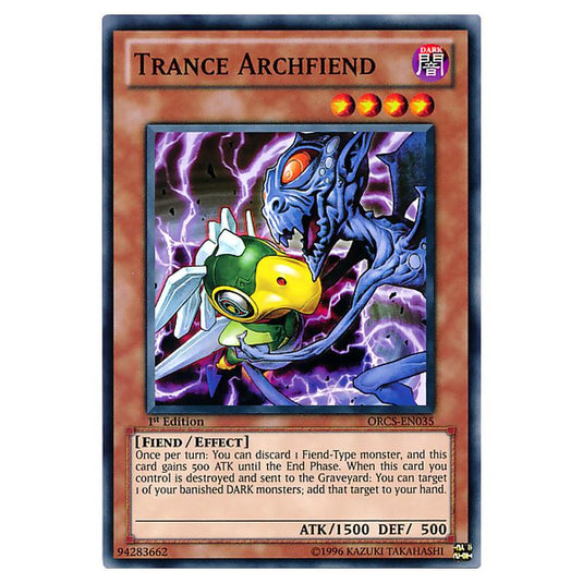 Yu-Gi-Oh! - Order of Chaos - Trance Archfiend (Short Print) ORCS-EN035