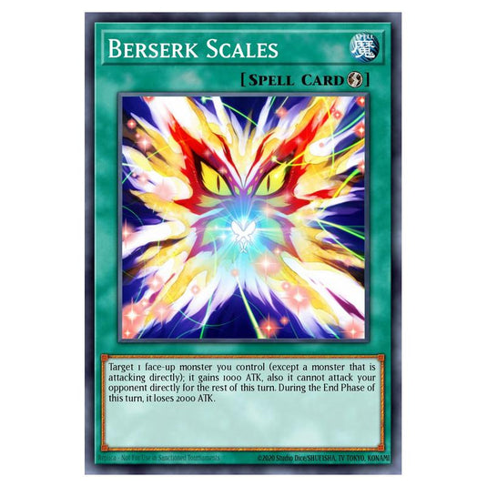 Yu-Gi-Oh! - Speed Duel GX - Duel Academy Box - Berserk Scales (Common) SGX1-ENE16