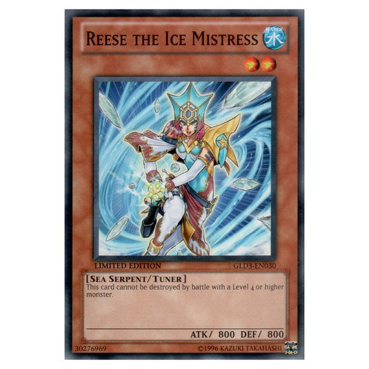 Yu-Gi-Oh! - Gold Series 3 - Reese the Ice Mistress (Common) GLD3-EN030