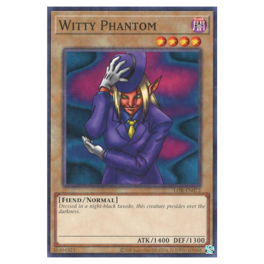 Yu-Gi-Oh! - Legend of Blue Eyes White Dragon (25th Anniversary Edition) - Witty Phantom (Common) - LOB25-EN072