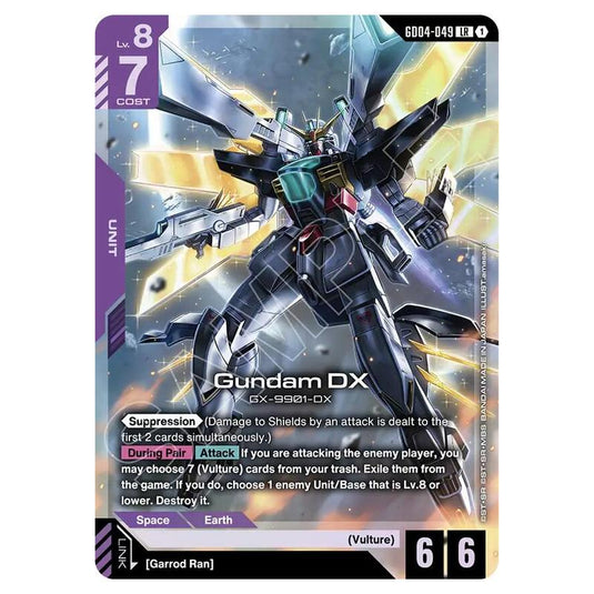 Gundam Card Game - GD-04: Phantom Aria - Gundam DX (LR) - GD04-049