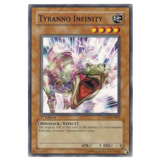 Yu-Gi-Oh! - Structure Deck - Dinosaur's Rage - Tyranno Infinity (Common) SD09-EN009