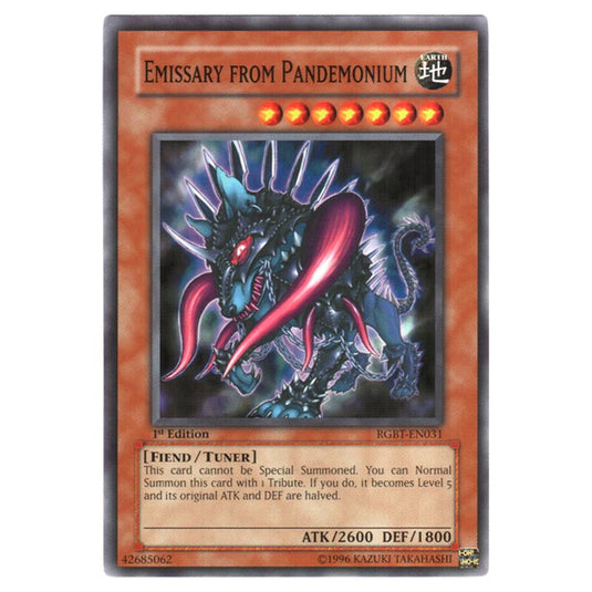 Yu-Gi-Oh! - Raging Battle - Emissary from Pandemonium (Common) RGBT-EN031