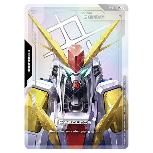 Gundam Card Game - GD-04: Phantom Aria - Resource (C+) - R-035a