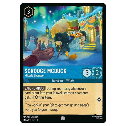 Lorcana - Winterspell - Scrooge McDuck - Miserly Ebenezer (Common) - 160/204
