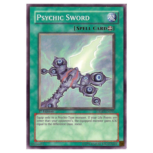 Yu-Gi-Oh! - Crimson Crisis - Psychic Sword (Common) CRMS-EN054