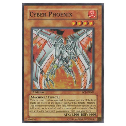 Yu-Gi-Oh! - Enemy of Justice - Cyber Phoenix (Super Rare) EOJ-EN009