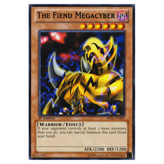 Yu-Gi-Oh! - Battle Pack 2 - War of the Giants - The Fiend Megacyber (Rare) BP02-EN009