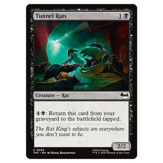 Magic The Gathering - Teenage Mutant Ninja Turtles - Tunnel Rats - 0084