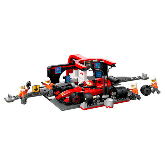 Lego - City - F1® Pit Stop & Pit Crew with Ferrari Car #60443