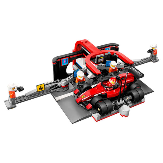 Lego - City - F1® Pit Stop & Pit Crew with Ferrari Car #60443