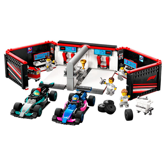 Lego - City - F1® Garage & Mercedes-AMG & Alpine Cars #60444