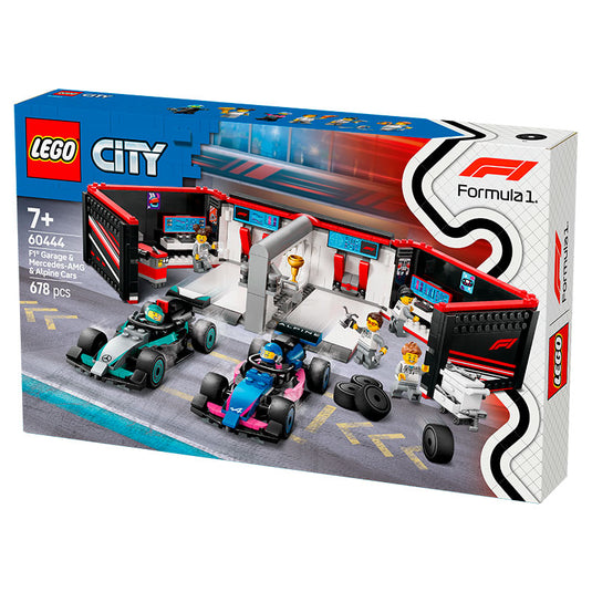 Lego - City - F1® Garage & Mercedes-AMG & Alpine Cars #60444