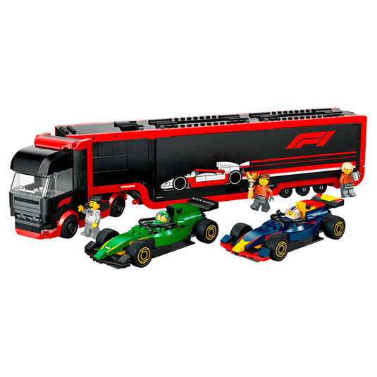 Lego - City - F1® Truck with RB20 & AMR24 F1® Cars #60445