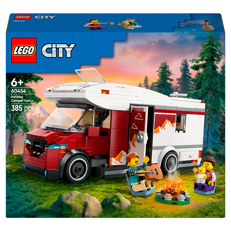 Lego City Holiday Adventure Camper Van 60454