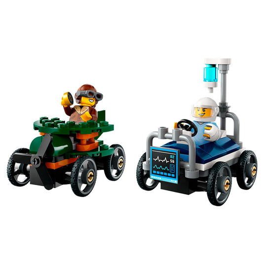 Lego - City - Aeroplane vs. Hospital Bed Race Car Pack #60459