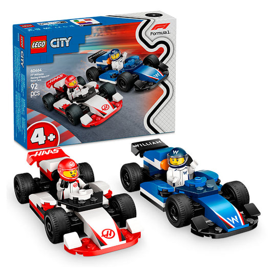 Lego - City - F1® Williams Racing & Haas F1® Race Cars #60464