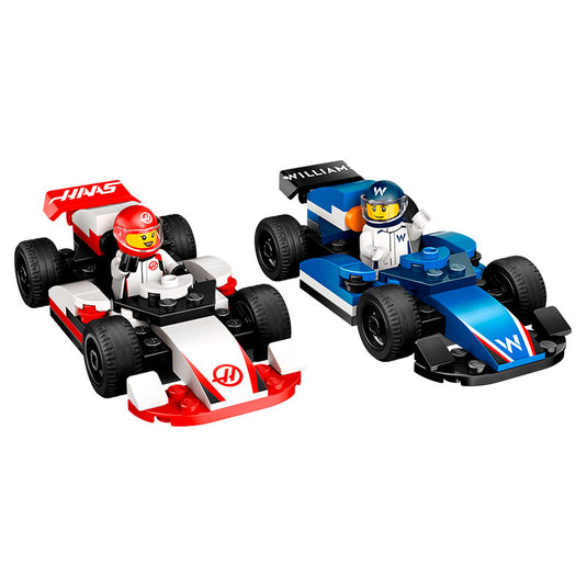 Lego - City - F1® Williams Racing & Haas F1® Race Cars #60464