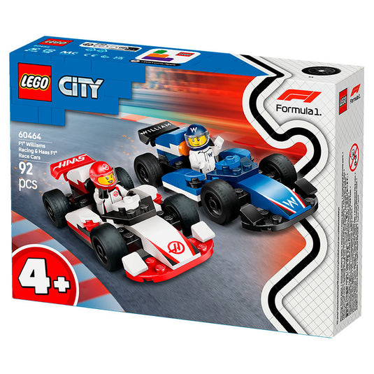 Lego - City - F1® Williams Racing & Haas F1® Race Cars #60464