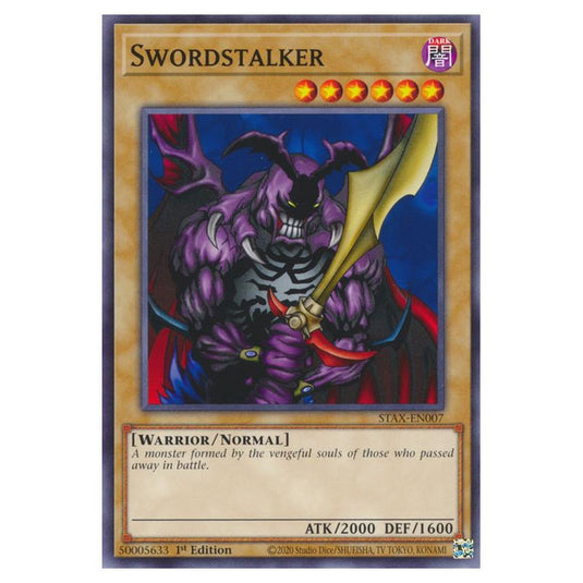 Yu-Gi-Oh! - 2-Player Starter Set - Swordstalker (Common) STAX-EN007