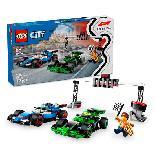 Lego - City - F1® Grid with VCARB & Sauber Race Cars #60474