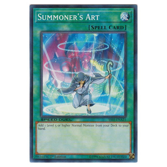 Yu-Gi-Oh! - Speed Duel Starter Decks - Ultimate Predators - Summoner\'s Art (Common) SS03-ENA21