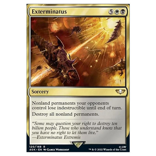 Magic The Gathering - Universes Beyond - Warhammer 40k - Exterminatus - 120/168