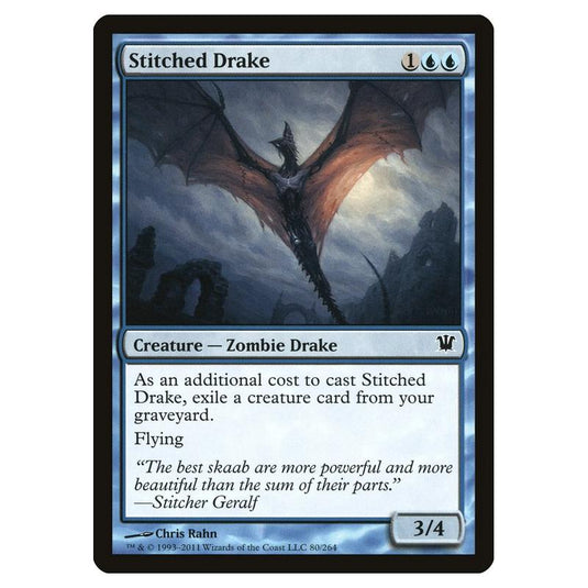 Magic the Gathering - Innistrad - Stitched Drake - 80/264