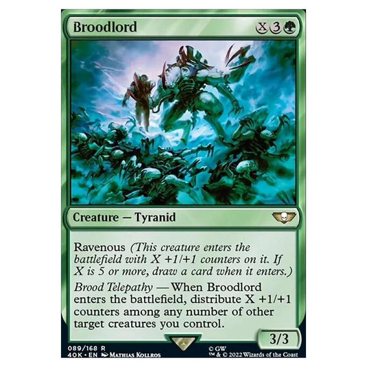 Magic The Gathering - Universes Beyond - Warhammer 40k - Broodlord - 089/168