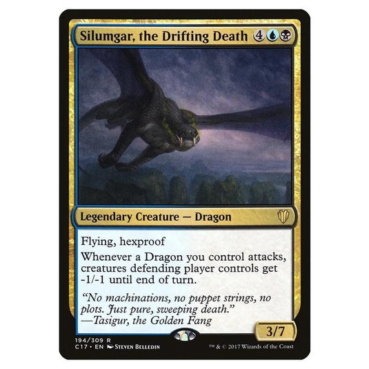 Magic The Gathering - Commander 2017 - Silumgar, the Drifting Death - 194/309