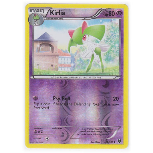 Pokemon - Black & White - Plasma Storm (Reverse Holo) - Kirlia - 60/135