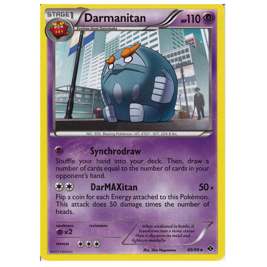 Pokemon - Black & White - Next Destinies - Darmanitan 60/99