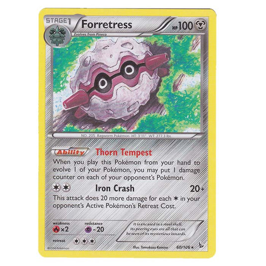 Pokemon - XY - Flashfire - Forretress - 60/106