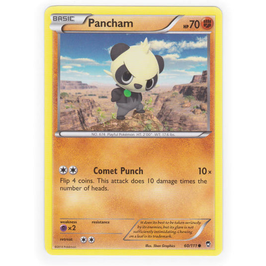 Pokemon - XY Furious Fists - Pancham - 60/111