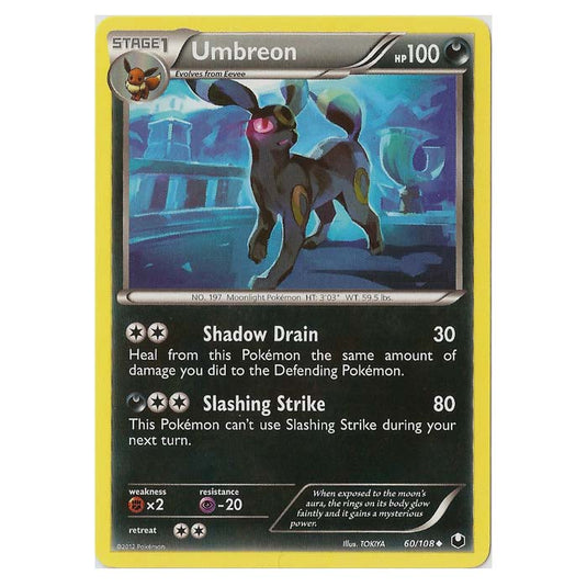 Pokemon - Black & White - Dark Explorers - Umbreon - 60/108