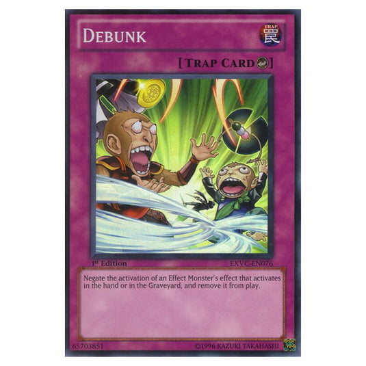 Yu-Gi-Oh! - Extreme Victory - Debunk (Super Rare) EXVC-EN076