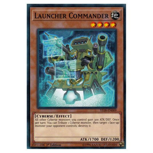 Yu-Gi-Oh! - Starter Deck - Codebreaker - Launcher Commander (Common) YS18-EN009